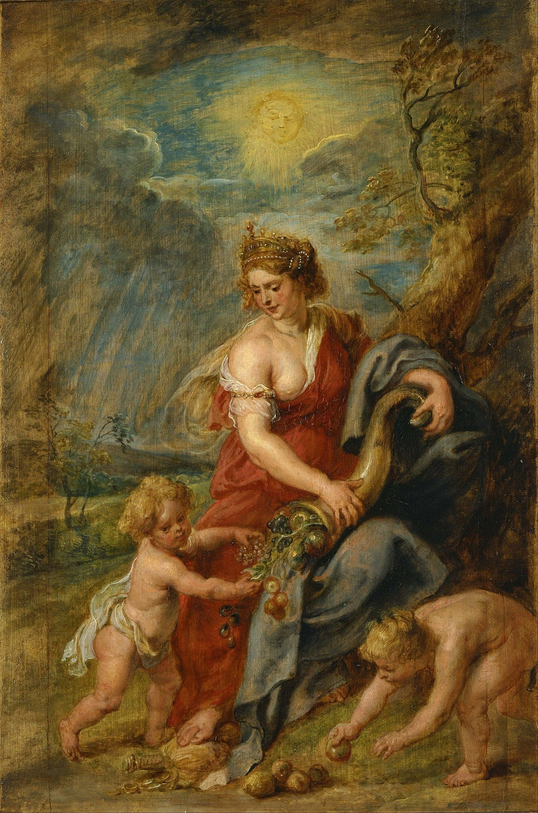 Peter Paul Rubens, Abundantia, ca. 1630 (Tokyo, National Museum of Western Art). 