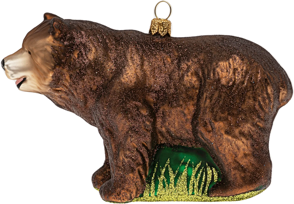 Kodiak Brown Bear Ornamanet