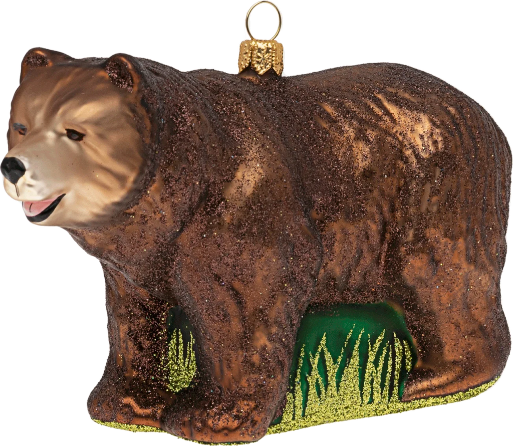 Kodiak Brown Bear Ornamanet
