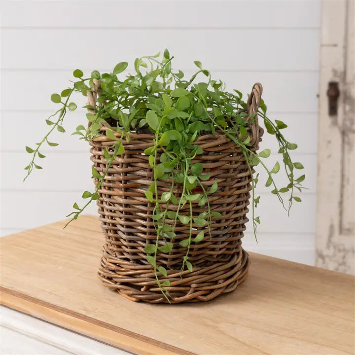 Basket - Rattan with Handles (Pk/02)