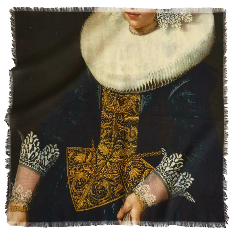 Dutch Collar Voile Bandana