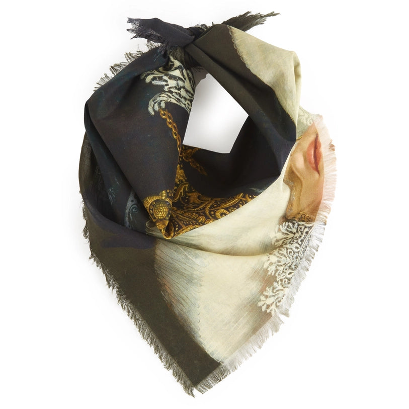 Dutch Collar Voile Bandana