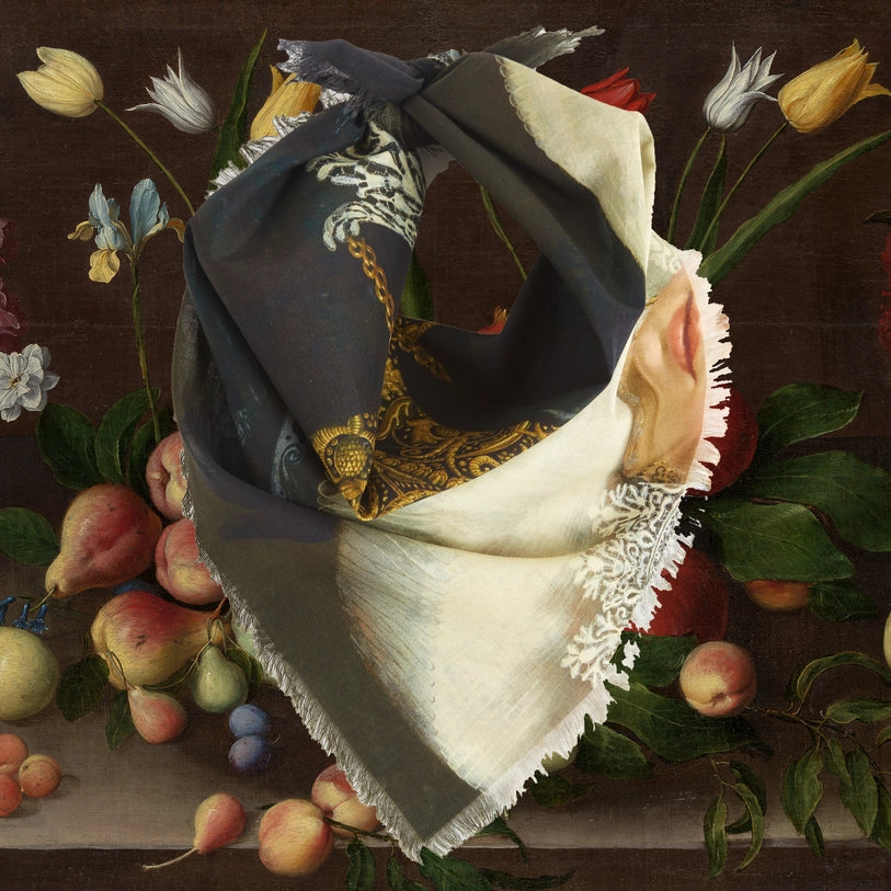 Dutch Collar Voile Bandana