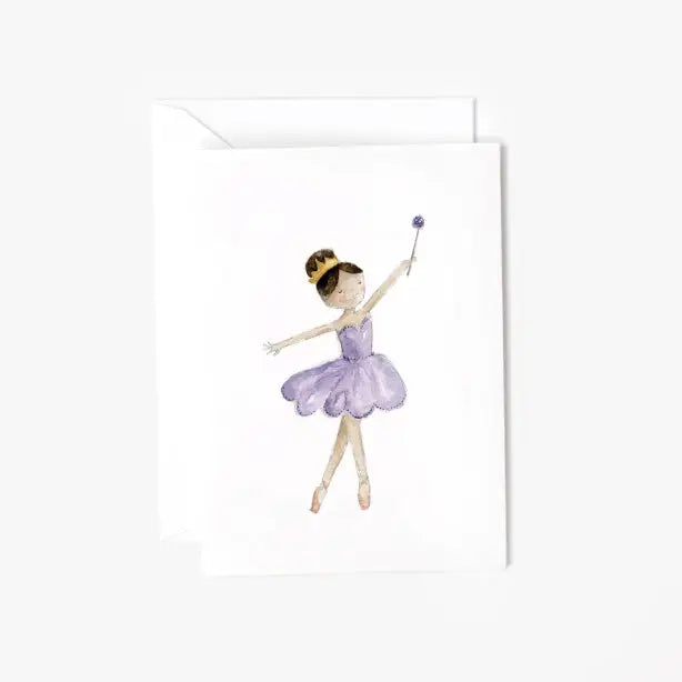 Sugarplum Fairy Mini Notecard