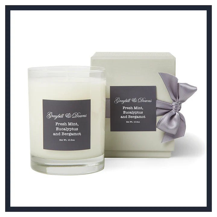 Fresh Mint with Eucalyptus and Bergamot Classic Candle
