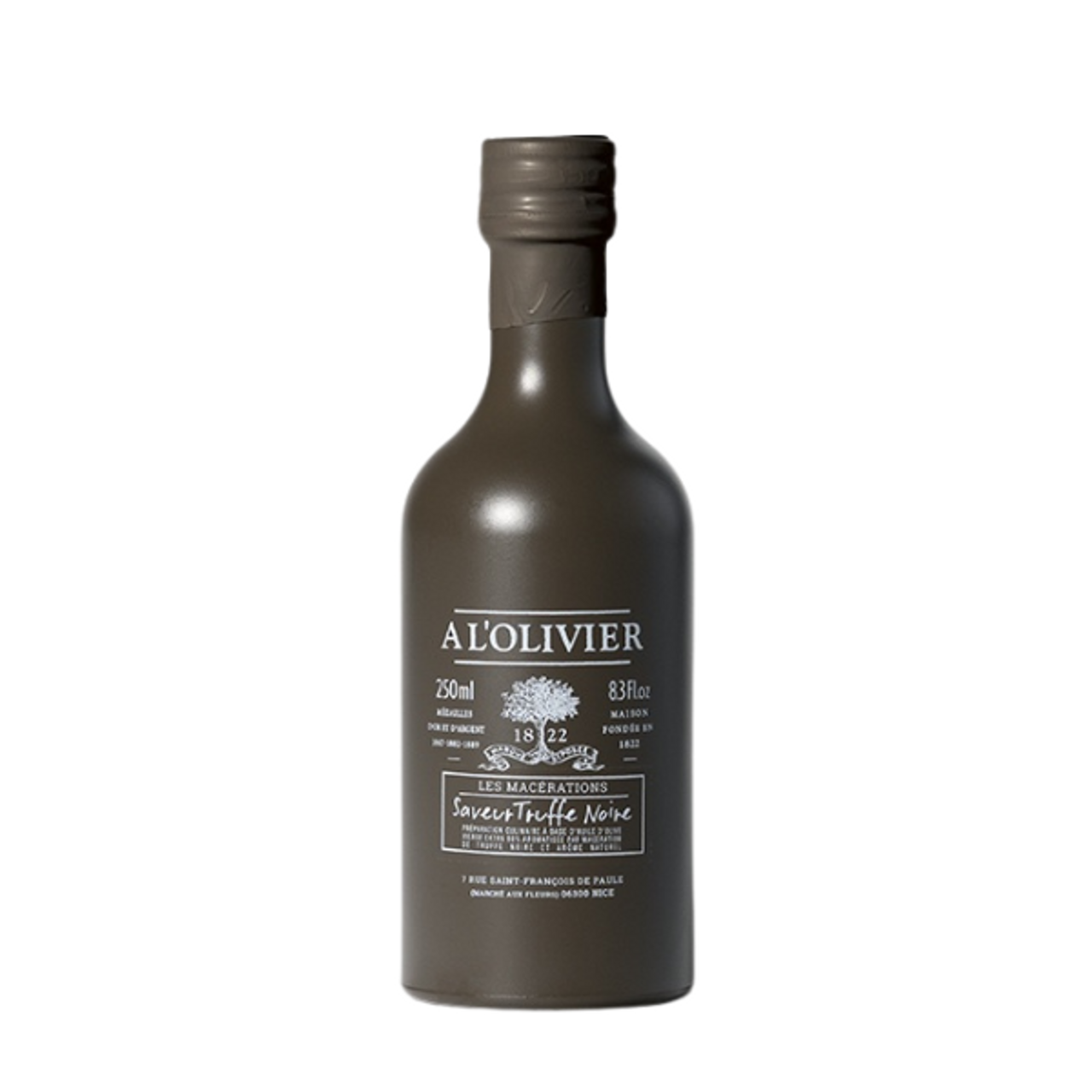 A L'Olivier Black Truffle Olive Oil - Stone Bottle 8.4oz