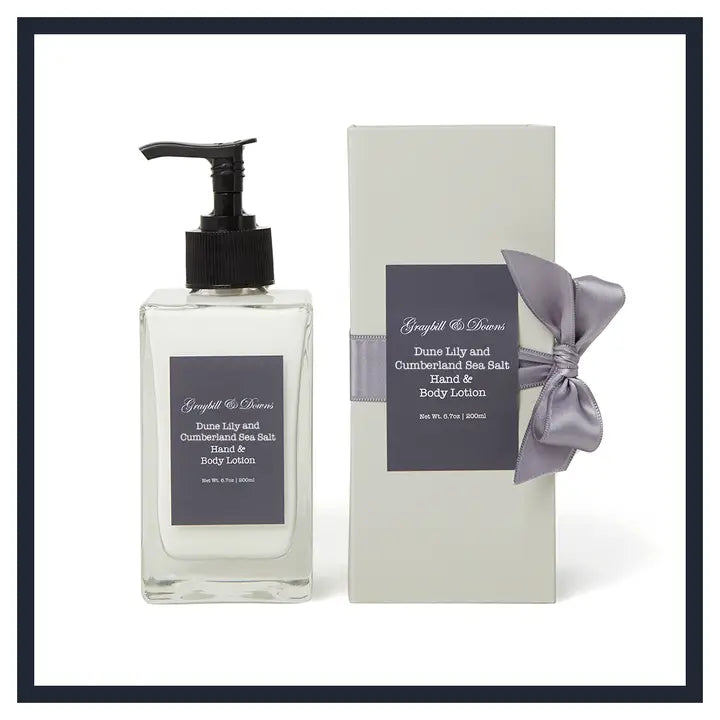 Dune Lily and Cumberland Sea Salt Lotion