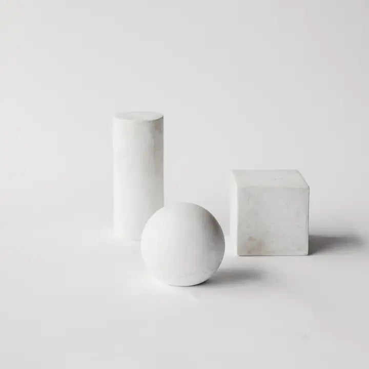 Set of 4 Geometric Solids