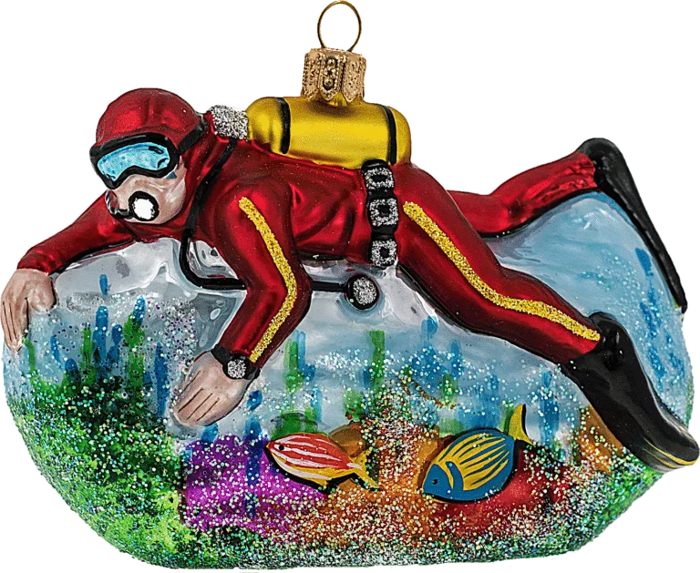 Scuba Diver Ornament