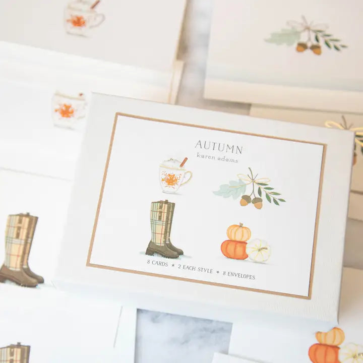 Pumpkins Individual Notecard