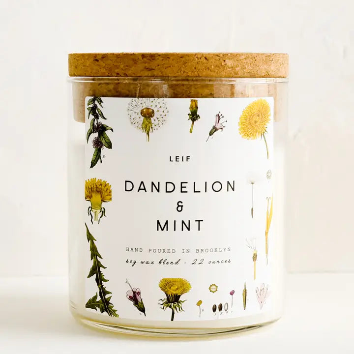 Botanist Candle | Dandelion & Mint