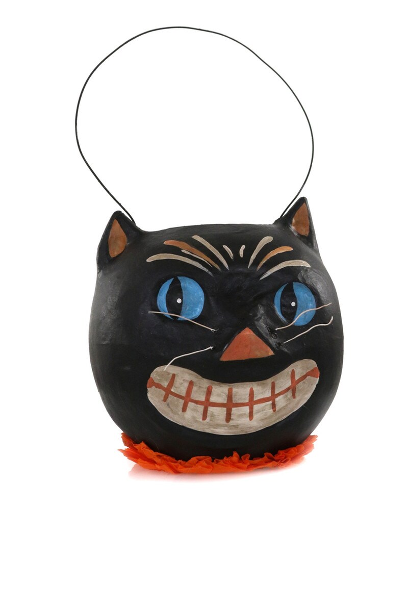 All Hallow's Eve Cat Candy Bucket