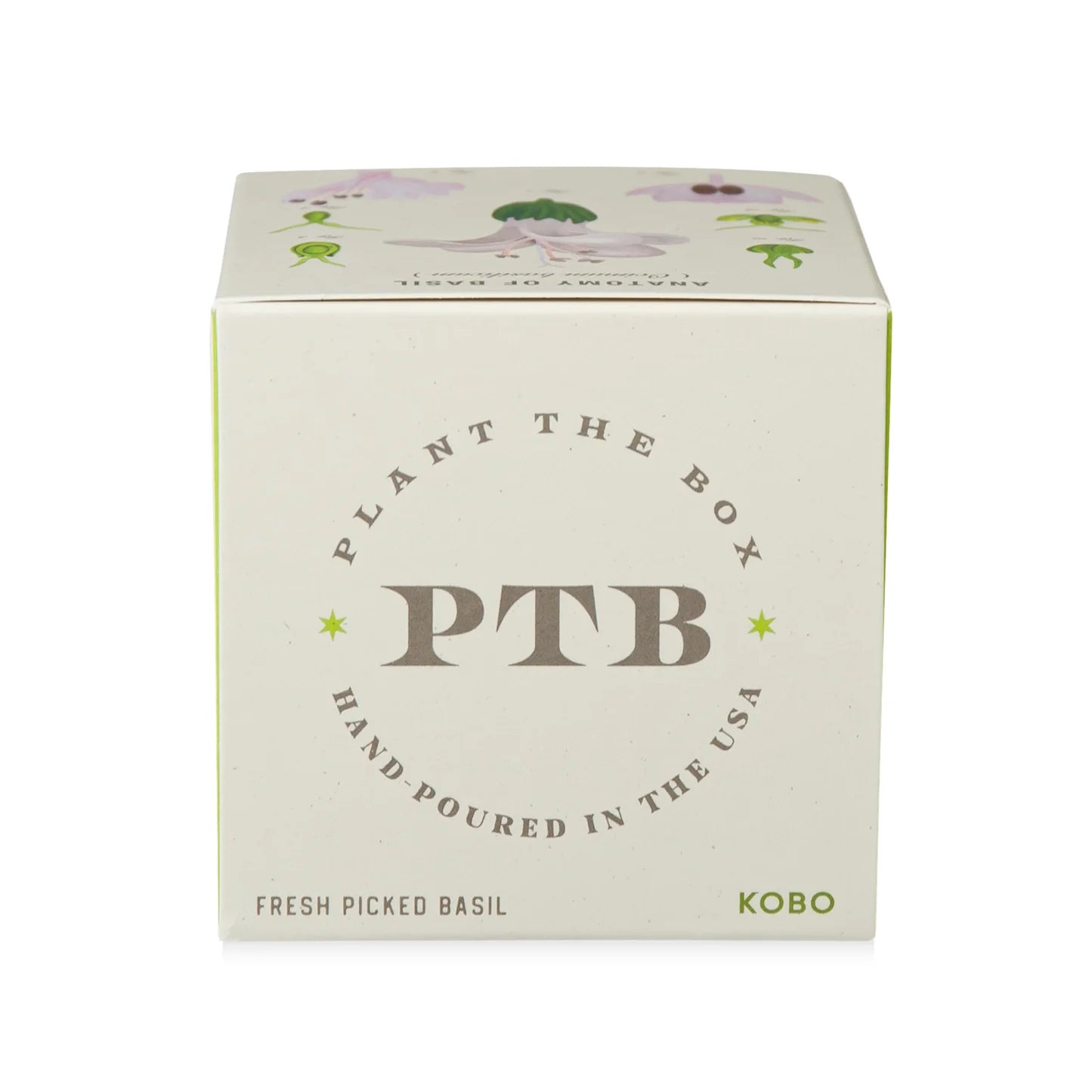 Fresh Picked Basil Plant The Box Candle