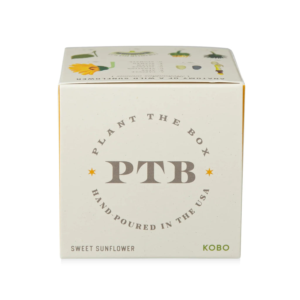 Sweet Sunflower Plant The Box Candle