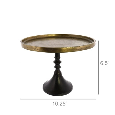 Large Bronze Reese Pedestal