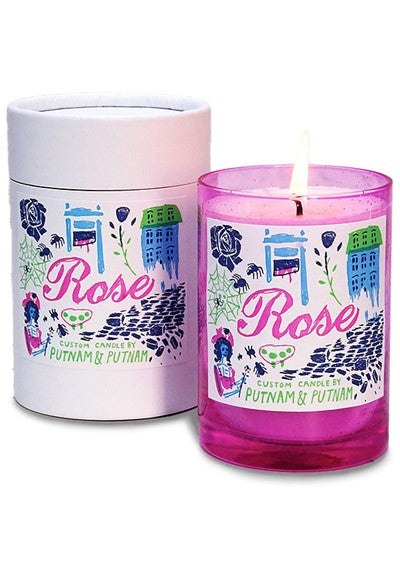 Rose Candle