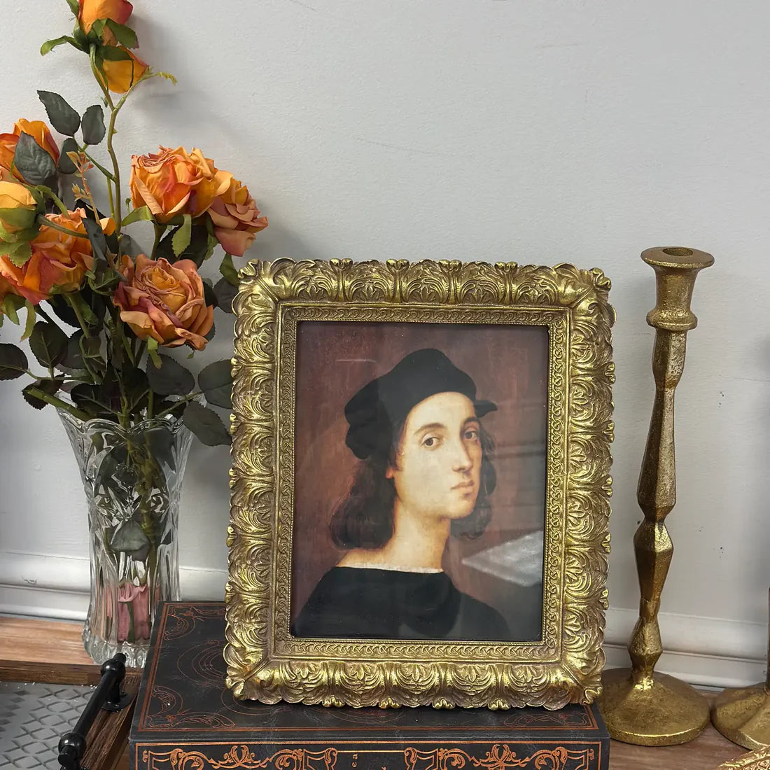 Gold Vintage-Inspired Picture Frames