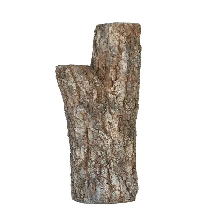 Faux Bois Log Planter