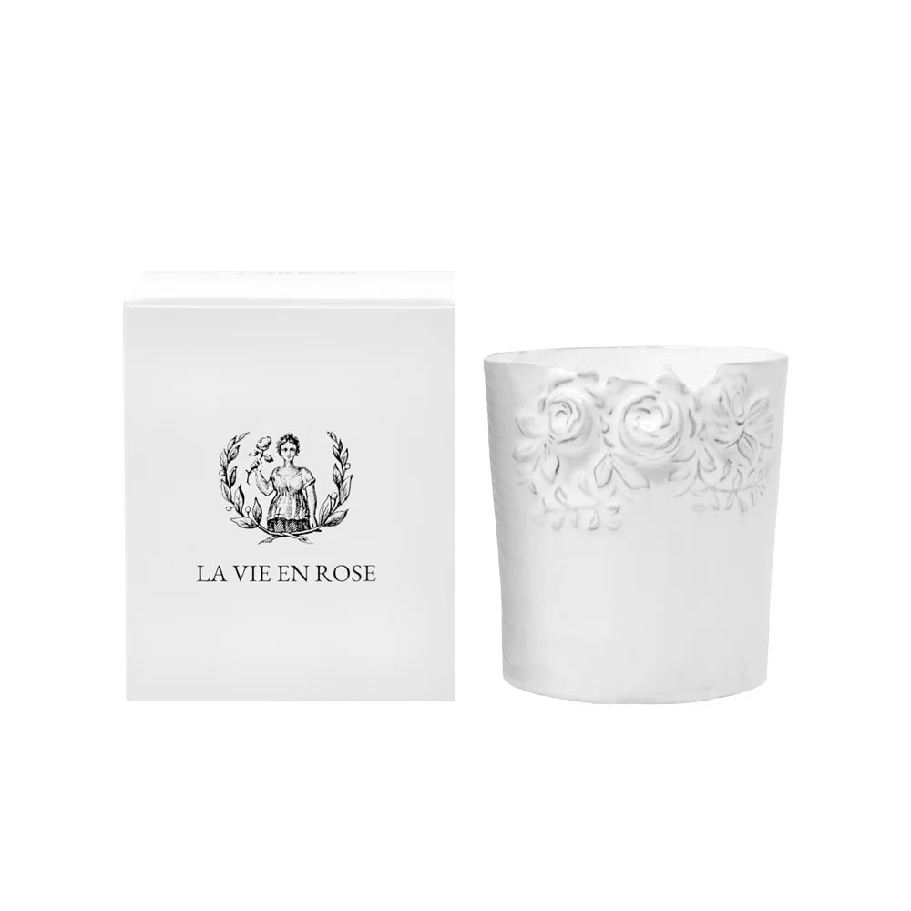La Vie en Rose Candle