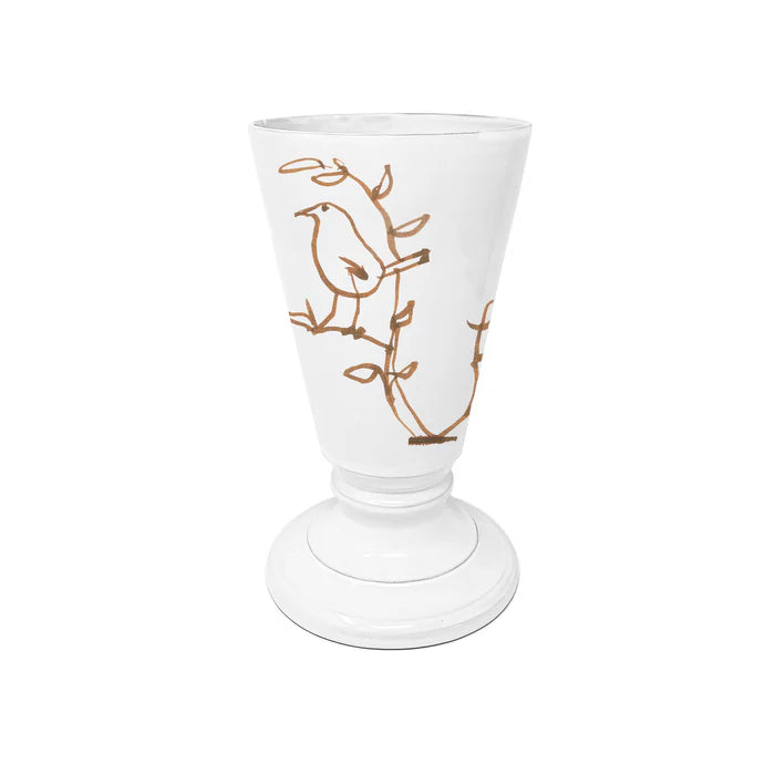 L'oiseau Footed Vase